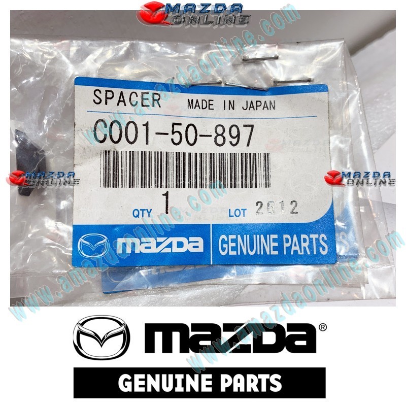 Mazda Genuine Window Glass Spacer C001-50-897 fits 94-17 MAZDA(s) C001-50-897