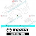 Mazda Genuine Bumper Cover Screw GA2A-50-0Z6 fits MAZDA(s) GA2A-50-0Z6