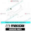 Mazda Genuine Bumper Cover Pin GK2E-50-1K5A fits 05-12 MAZDA(s) GK2E-50-1K5A