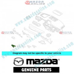 Mazda Genuine Upper Plate Spring GS1D-64-345 fits MAZDA(s) GS1D-64-345