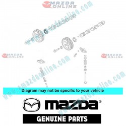 Mazda Genuine Engine Camshaft Seal JE26-12-601A fits MAZDA(s) JE26-12-601A