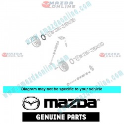 Mazda Genuine Engine Camshaft Seal JE26-12-602A fits MAZDA(s) JE26-12-602A