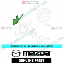 Mazda Genuine Thermostat Water Outlet Gasket PE01-15-169 fits MAZDA(s) PE01-15-169