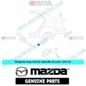 Mazda Genuine Wheelhouse Liner Retainer C100-51-SJ3A fits MAZDA(s) C100-51-SJ3A