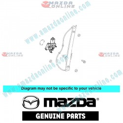 Mazda Genuine Front Right Window Regulator C101-58-58XB fits 99-04 MAZDA5 PREMACY [CP] C101-58-58XB