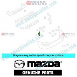 Mazda Genuine Retainer Bracket C235-50-321A fits 05-09 MAZDA5 [CR] C235-50-321A