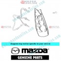 Mazda Genuine Rear Right Combination Lamp Lens C247-51-170E fits 05-06 MAZDA5 [CR] C247-51-170E