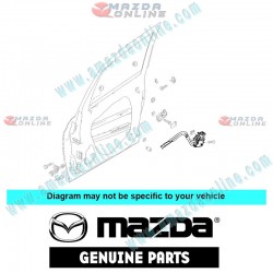 Mazda Genuine Front Left Door Lock Actuators C273-59-310A fits 12-18 MAZDA BIANTE [CC] C273-59-310A