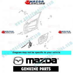 Mazda Genuine Front Left Door Lock Actuators C513-59-310A fits 10-18 MAZDA5 [CW] C513-59-310A