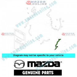 Mazda Genuine Radiator Water Hose CAY1-15-18Y fits 12-15 MAZDA CX-9 [TB] CAY1-15-18Y