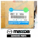 Mazda Genuine Rear Left Combination Lamp Lens CB01-51-180A fits 99-01 MAZDA5 PREMACY [CP] CB01-51-180A