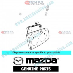 Mazda Genuine Left Trunk Lid Lens And Body D521-51-3J0A fits 05-06 MAZDA2 [DY] D521-51-3J0A