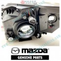 Mazda Genuine Right Head Lamp Unit D522-51-0K0A fits 05-07 MAZDA2 [DY] D522-51-0K0A