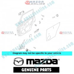 Mazda Genuine Front Right Window Regulator D202-72-58XA fits 00-02 MAZDA DEMIO [DW] D202-72-58XA