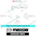 Mazda Genuine Air Conditioning Lower Pipe D201-61-462B fits 96-02 MAZDA121 [DW] D201-61-462B