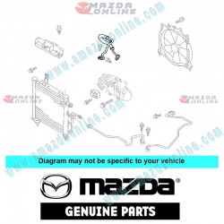 Mazda Genuine Air Conditioning High Pipe D267-61-461 fits 00-02 MAZDA DEMIO [DW] D267-61-461