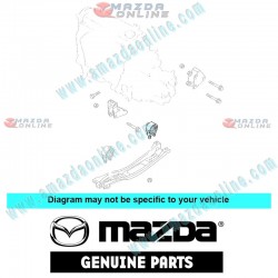 Mazda Genuine Rear Engine Mount D268-39-040 fits 00-02 MAZDA2 DEMIO [DW] D268-39-040