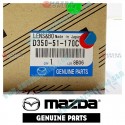 Mazda Genuine Rear Right Combination Lamp Lens D350-51-170C fits 02-04 MAZDA2 [DY] D350-51-170C