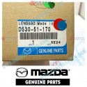 Mazda Genuine Rear Right Combination Lamp Lens D530-51-170 fits 05-06 MAZDA2 [DY] D530-51-170