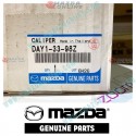 Mazda Genuine Front Brake Caliper Combo fits 15-23 MAZDA2 [DJ] DAY1-33-98Z-99Z