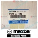 Mazda Genuine Front Brake Caliper Combo fits 15-23 MAZDA2 [DJ] DAY1-33-98Z-99Z