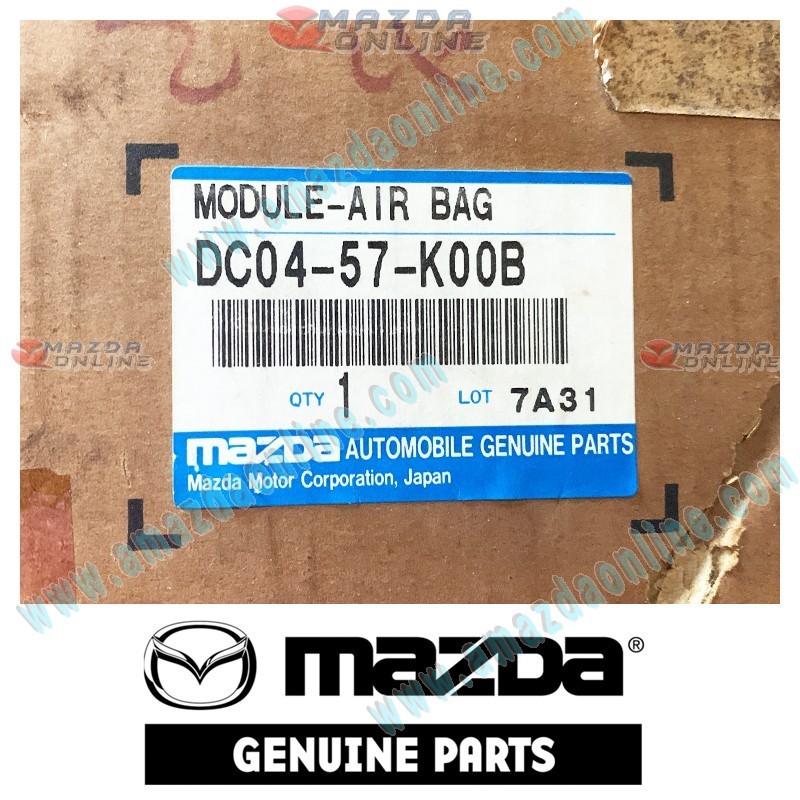 Mazda Genuine Air Bag Module Control Unit DC04-57-K00B fits 96-02 MAZDA121 [DW] DC04-57-K00B