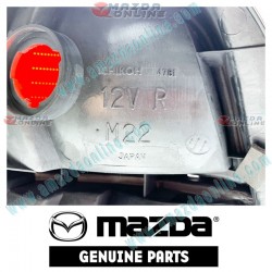 Mazda Genuine Rear Right Combination Lamp Lens DC03-51-170D fits 96-02 MAZDA121 [DW] DC03-51-170D