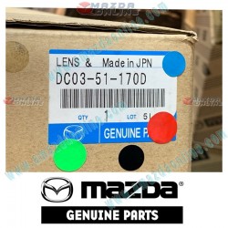 Mazda Genuine Rear Right Combination Lamp Lens DC03-51-170D fits 96-02 MAZDA121 [DW] DC03-51-170D