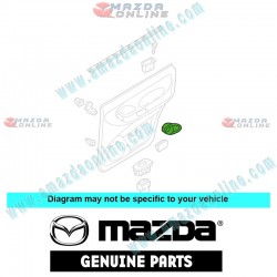 Mazda Genuine Handle Cover EF20-58-303A-42 fits 06-11 MAZDA TRIBUTE [EP] EF20-58-303A-42