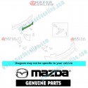 Mazda Genuine Rear Bumper Filler EG21-50-311 fits 06-12 MAZDA CX-7 [ER] EG21-50-311