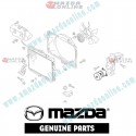 Mazda Genuine V-Belt Tensioner F82A-15-980C fits MAZDA(s) F82A-15-980C