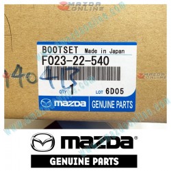 Mazda Genuine Inner Joint Boot Set F023-22-540 fits 00-02 MAZDA2 DEMIO [DW] F023-22-540