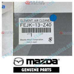 Mazda Genuine Air Filter FEJK-13-Z40 fits 88-20 MAZDA BONGO [SD, SS, SK, SR, SL] FEJK-13-Z40