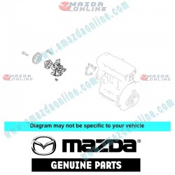 Mazda Genuine Engine Water Pump FP01-15-010G fits 00-02 MAZDA323 [BJ] FP01-15-010G