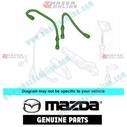 Mazda Genuine Plug Wire Set FP85-18-140A fits 00-03 MAZDA323 [BJ] FP85-18-140A