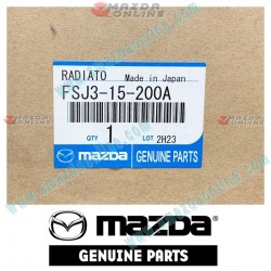 Mazda Genuine Radiator FSJ3-15-200A fits 97-03 MAZDA626 [GF, GW] FSJ3-15-200A