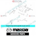 Mazda Genuine Radiator Water Hose FSM1-15-186C fits 97-02 MAZDA626 [GF, GW] FSM1-15-186C