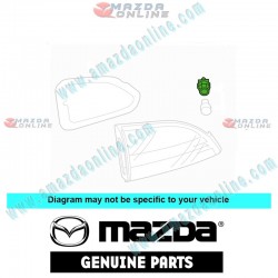 Mazda Genuine Socket G14S-51-3B7 fits 08-13 MAZDA3 [BK, BL] G14S-51-3B7