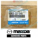 Mazda Genuine Inner Boot G063-22-540 fits 89-96 MAZDA626 MX-6 [GE] G063-22-540