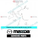 Mazda Genuine Drum Brake Hydraulic Hose GA7B-43-810 fits 97-02 MAZDA626 MX-6 [GE, GF] GA7B-43-810