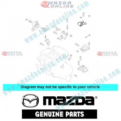 Mazda Genuine Rear Engine Mount GE4T-39-040 fits 97-02 MAZDA626 [GF, GW] GE4T-39-040