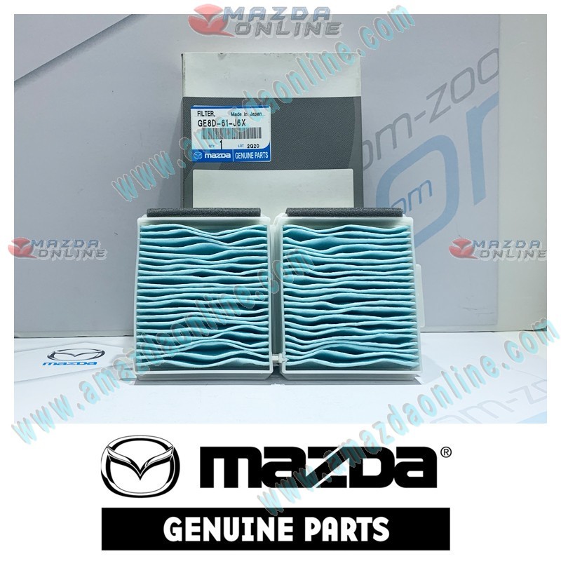 Mazda Genuine Air Conditioner Cabin Filter GE8D-61-J6X fits 00-03 MAZDA323 [BJ] GE8D-61-J6X