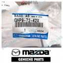 Mazda Genuine Handle Base GHP9-72-42X fits 2013+ MAZDA6 [GJ, GL] GHP9-72-42X