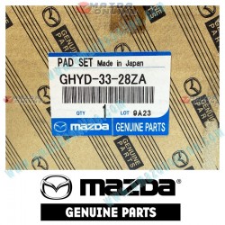 Mazda Genuine Front Brake Pad Set GHYD-33-28ZA fits 00-04 MAZDA323 [BJ] GHYD-33-28ZA