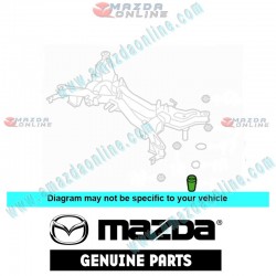 Mazda Genuine Lower Mount Bumper GJ6A-28-1A0A fits 02-06 MAZDA6 [GG, GY, GG3P] GJ6A-28-1A0A