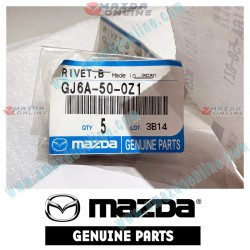 Mazda Genuine Retainer Rivet GJ6A-50-0Z1 fits MAZDA(s) GJ6A-50-0Z1