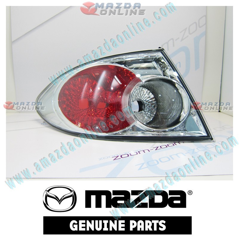 Mazda Genuine Rear Left Combination Lamp Lens GJ6A-51-180E fits 02-04 MAZDA6 [GG] GJ6A-51-180E