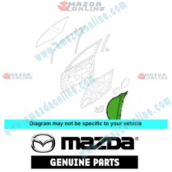 Mazda Genuine Window Regulator GJ6A-59-590G fits 05-06 MAZDA6 [GG, GY] GJ6A-59-590G