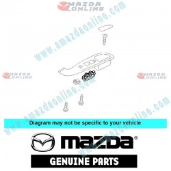 Mazda Genuine Power Window Switch GJ8A-66-350 fits 02-04 MAZDA6 [GG, GY] GJ8A-66-350