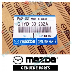 Mazda Genuine Front Brake Pad Set GJYG-33-28Z fits 02-06 MAZDA6 [GG, GY] GJYG-33-28Z